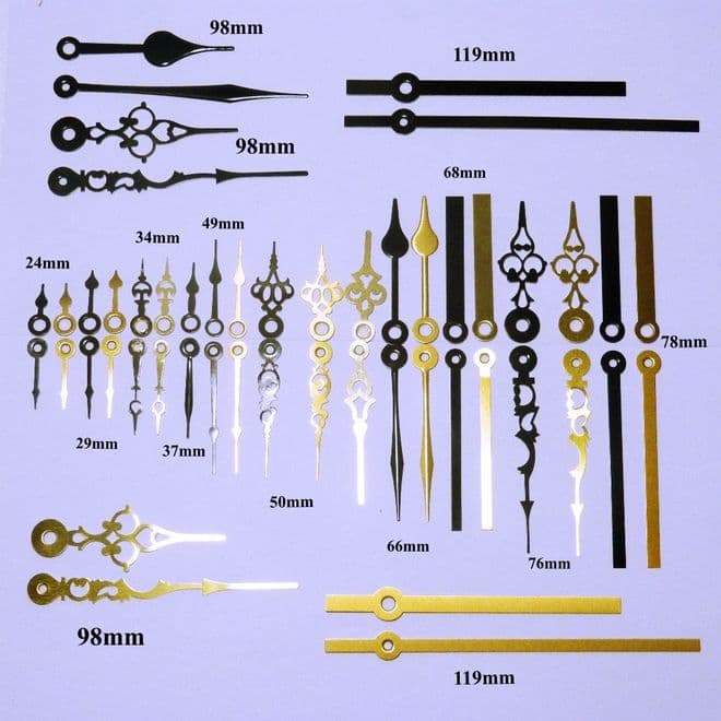 QUARTZ PENDULUM CLOCK MOVEMENT MEDIUM OR LONG SHAFT